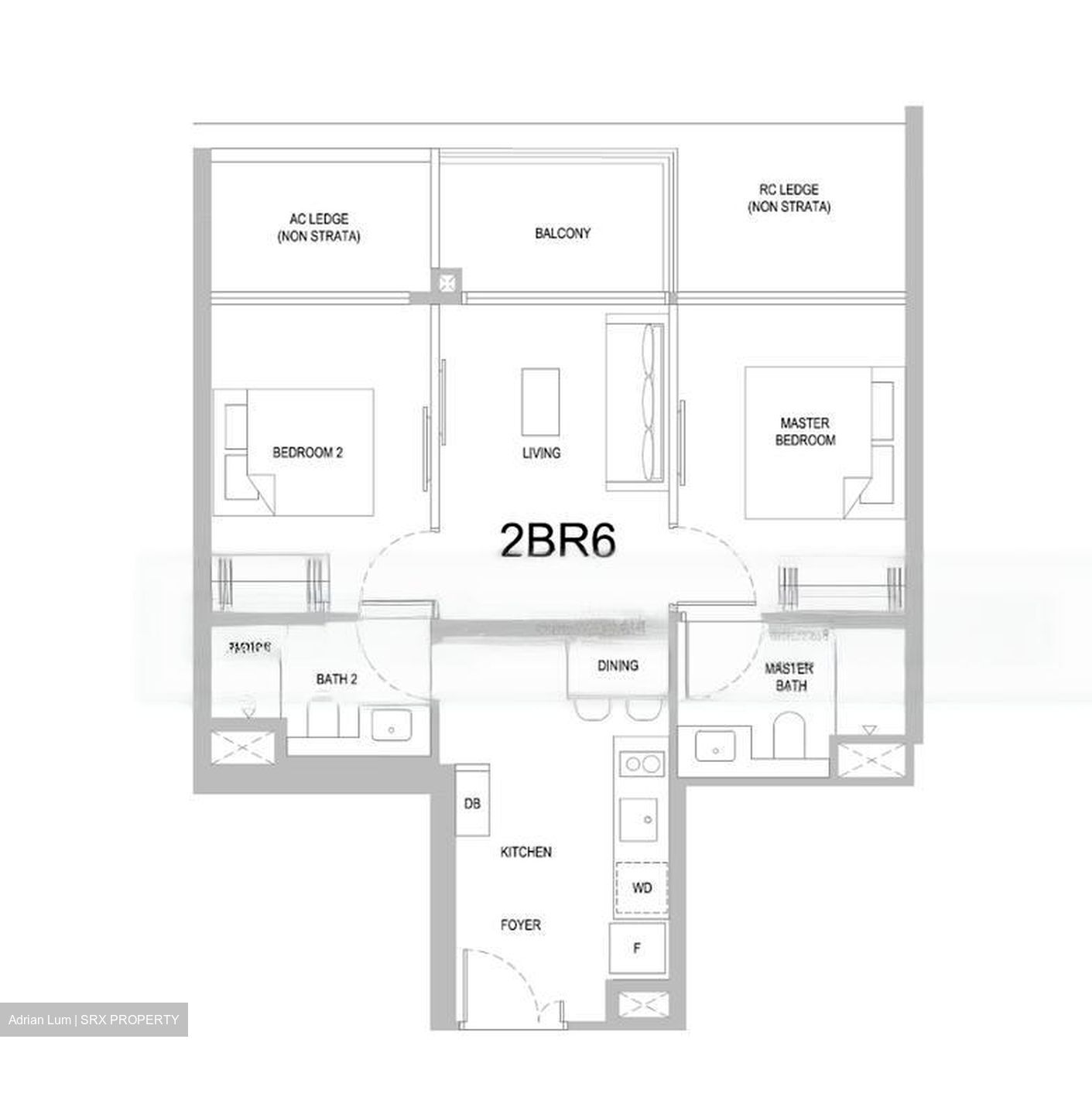 MARINA MALL (D1), Apartment #473287831